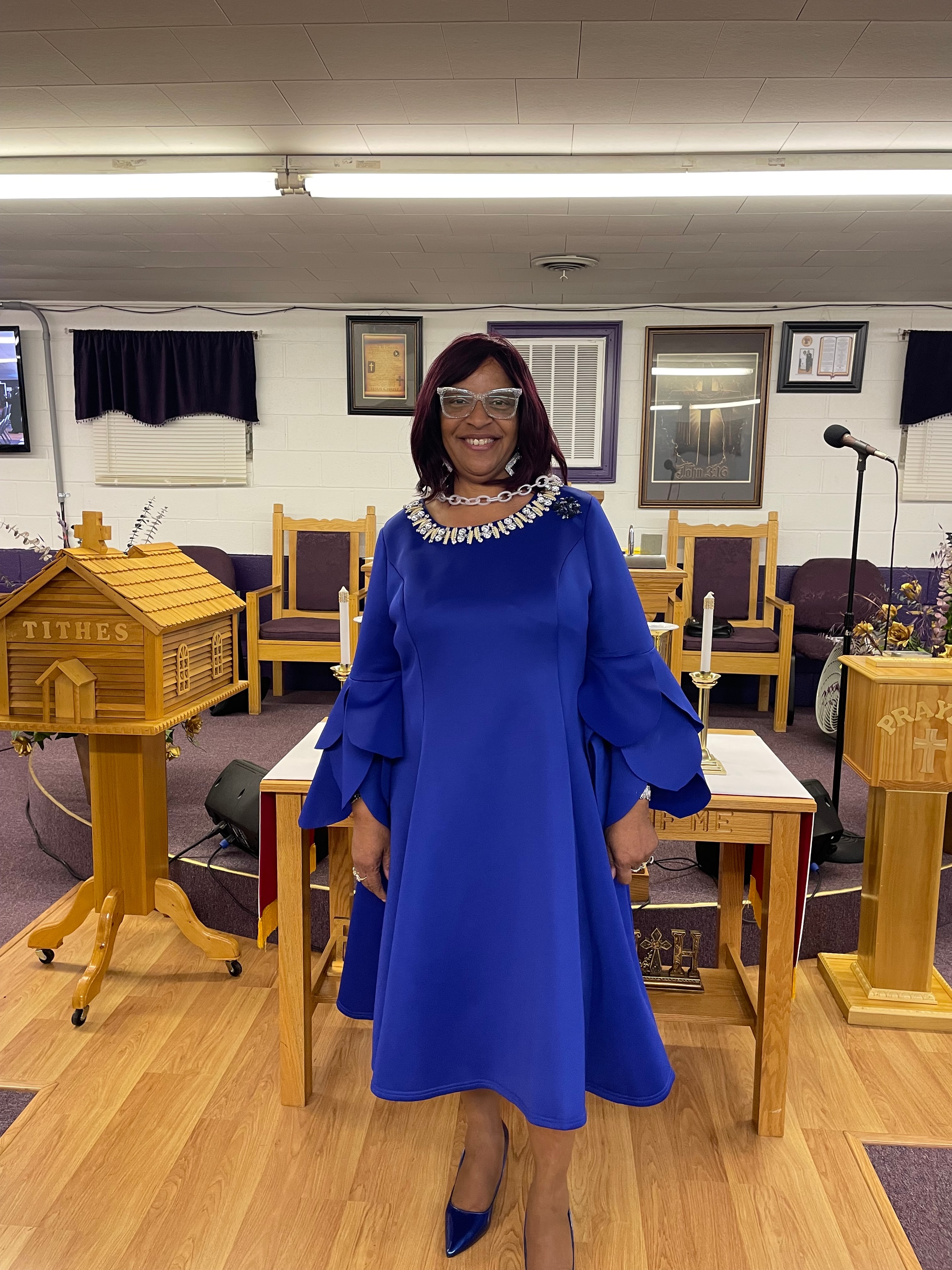 Special service moment at House of Another Chance COGIC